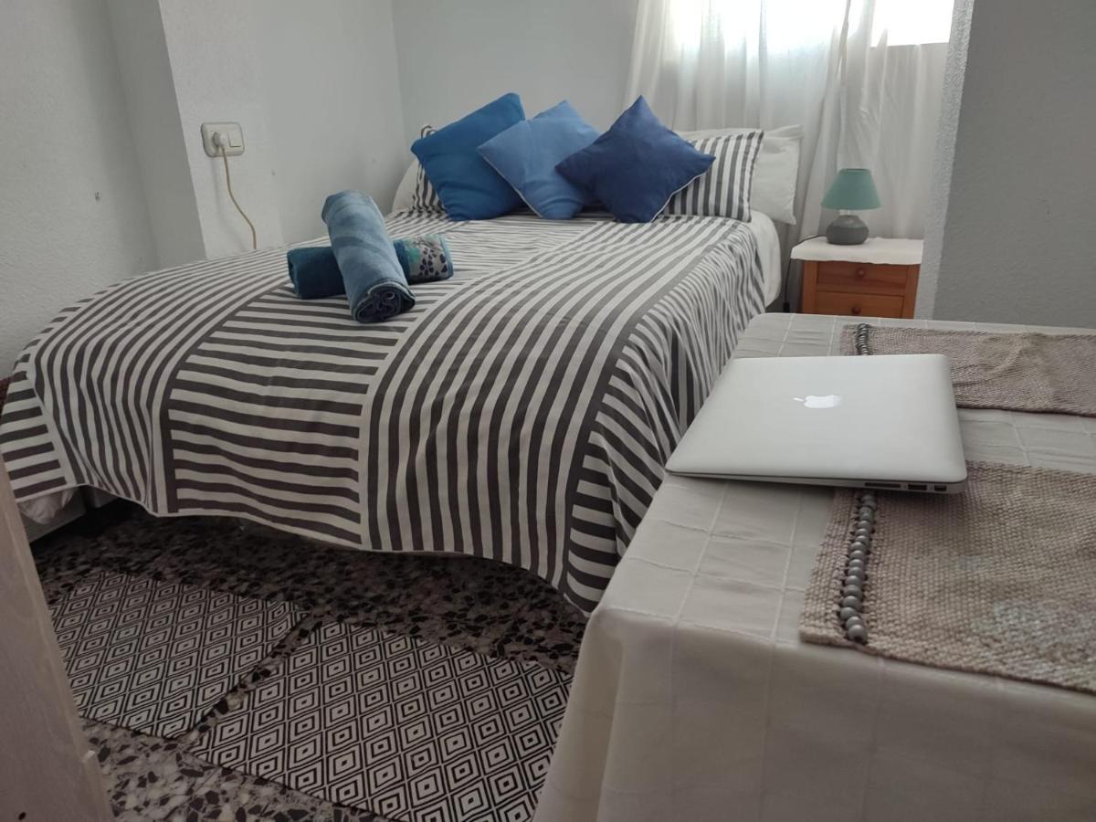 Sunset Room At Front Beach - Habitacion En La Playa Piso Privado Tavernes de Valldigna Exteriér fotografie