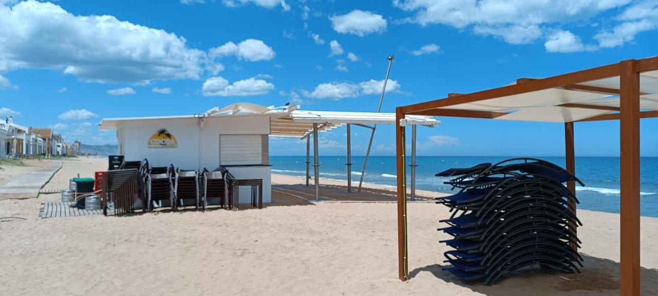 Sunset Room At Front Beach - Habitacion En La Playa Piso Privado Tavernes de Valldigna Exteriér fotografie
